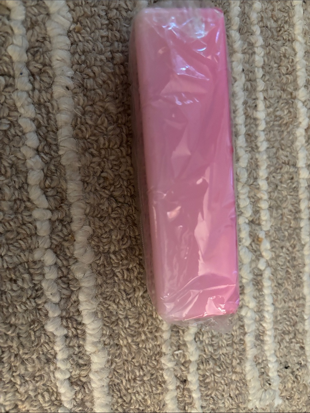 Pink Strawberry Scented Butter Shaped Squishy toy - Picture 4 of 4